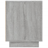 Meuble TV sonoma gris 80x35x45 cm bois d'ingénierie