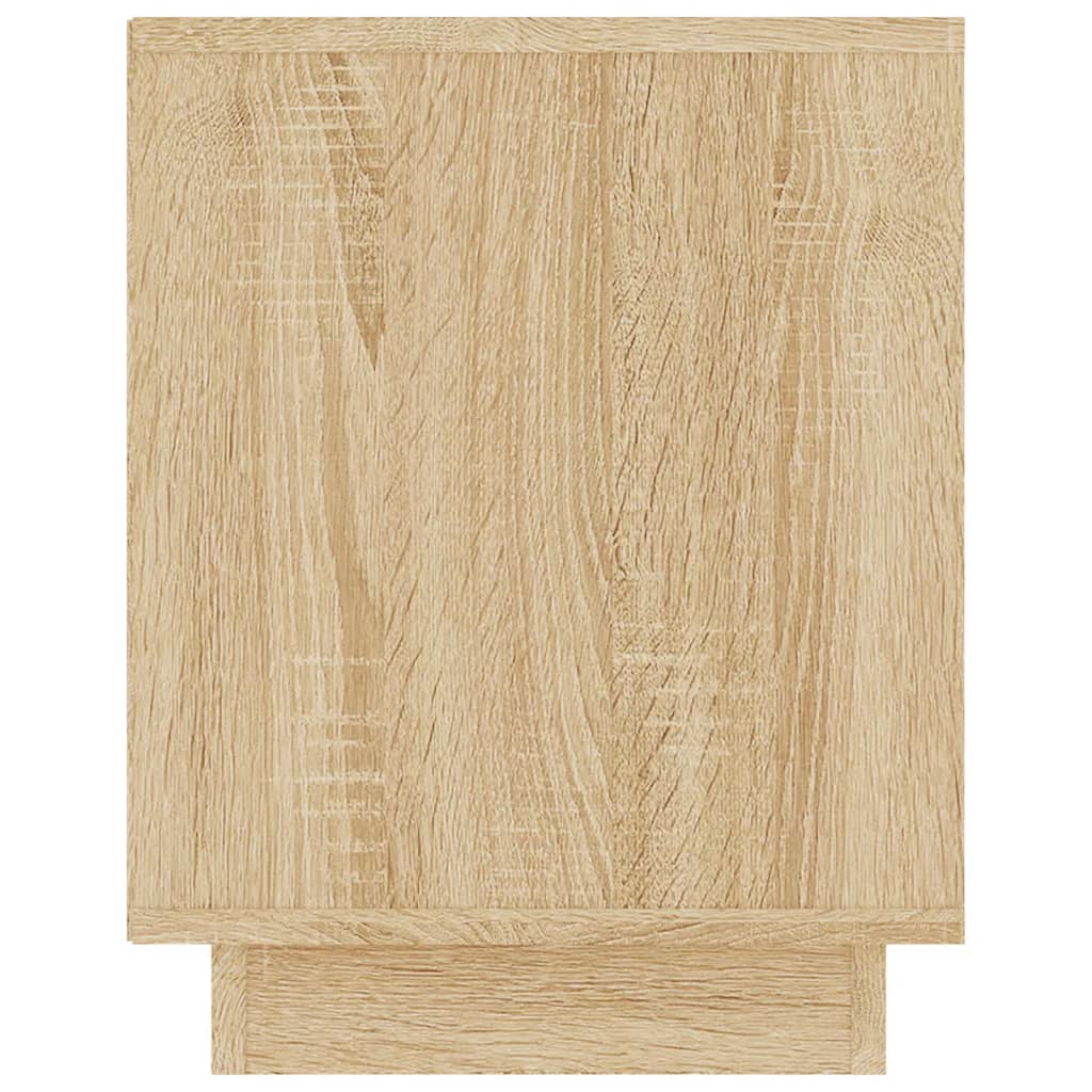 Meuble TV chêne sonoma 102x35x45 cm bois d'ingénierie