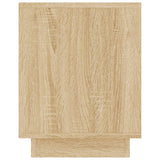 Meuble TV chêne sonoma 102x35x45 cm bois d'ingénierie