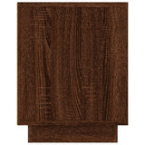 Meuble TV chêne marron 102x35x45 cm bois d'ingénierie