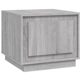 Sonoma coffee table gray 51x50x44 cm engineered wood