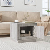 Sonoma coffee table gray 51x50x44 cm engineered wood