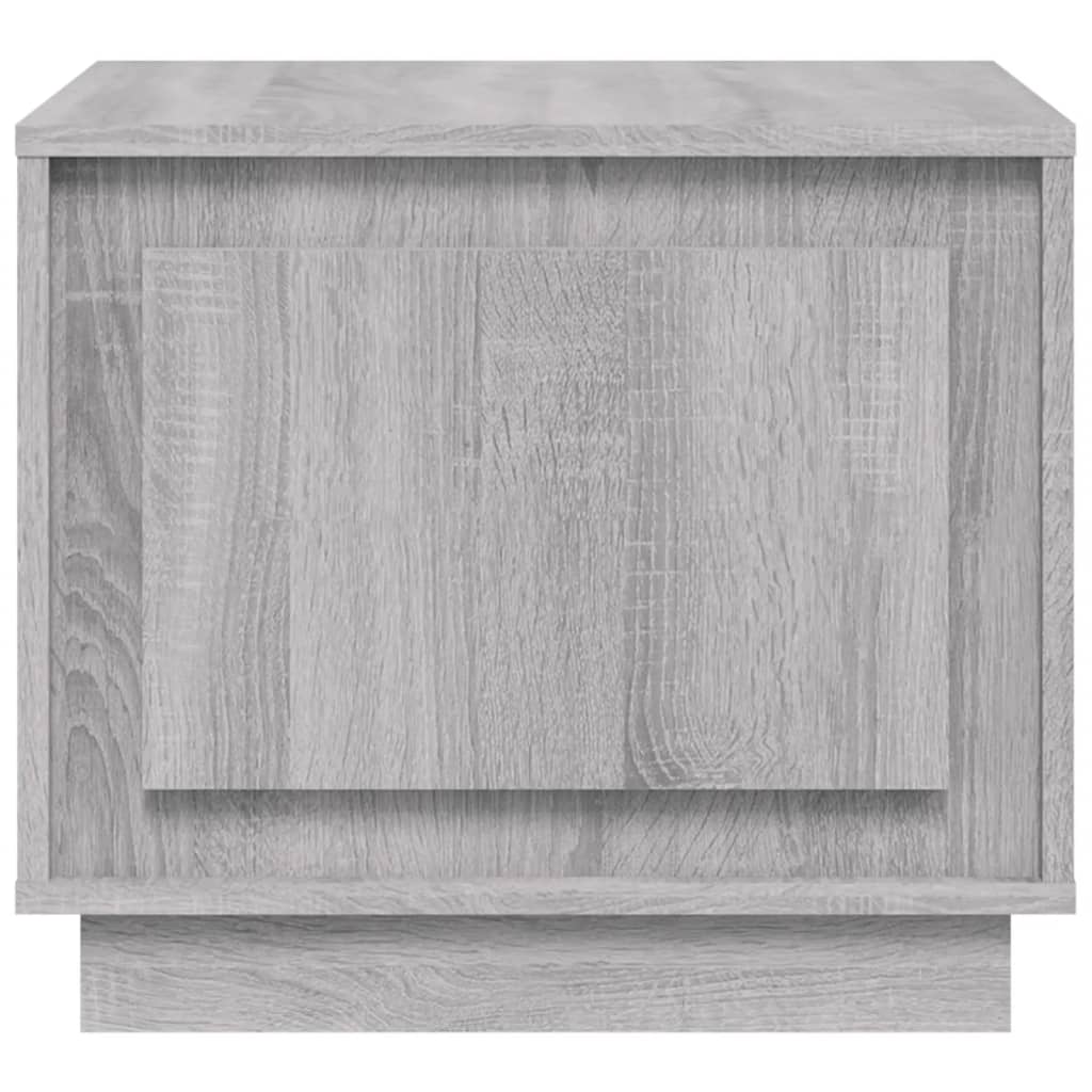 Sonoma coffee table gray 51x50x44 cm engineered wood