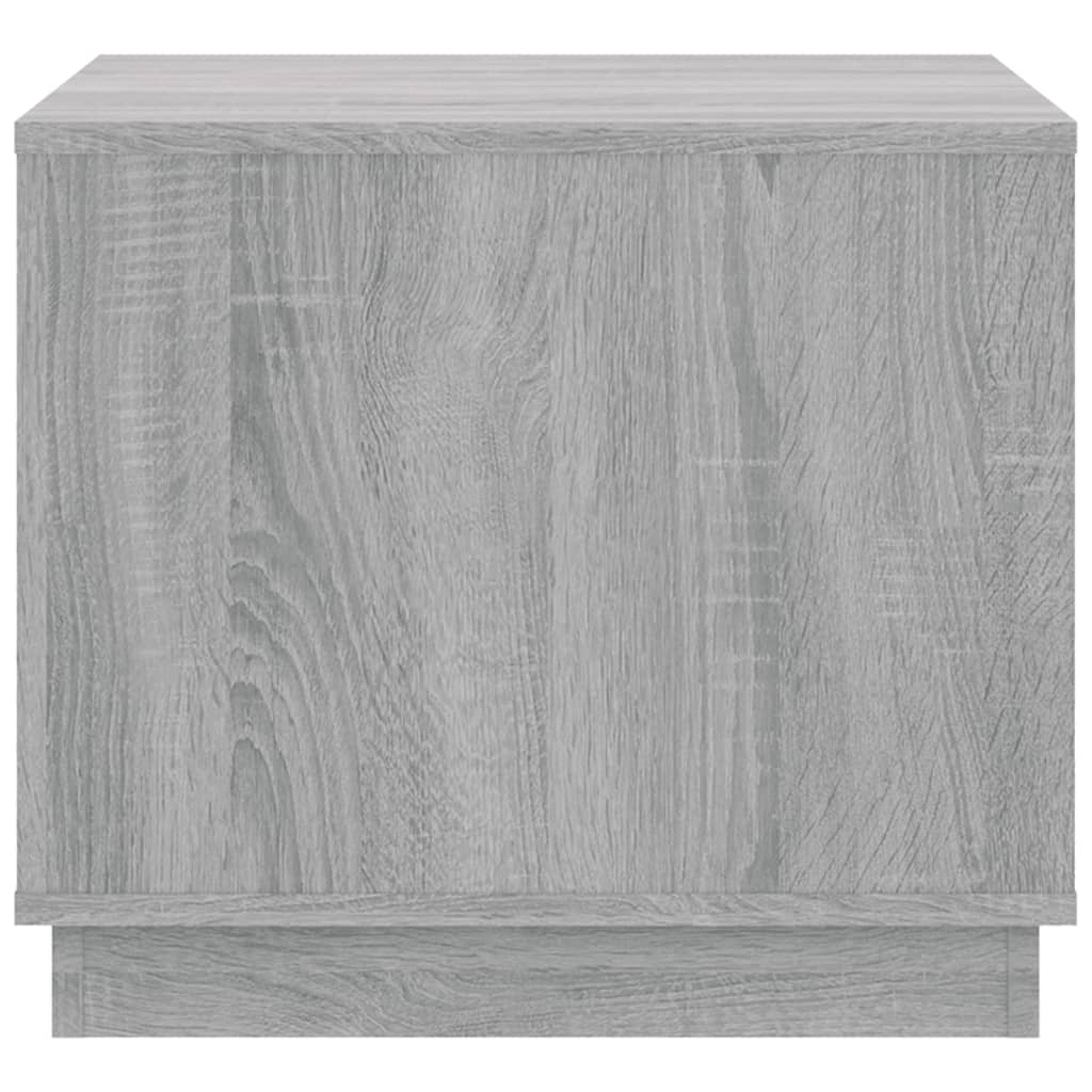 Sonoma coffee table gray 51x50x44 cm engineered wood