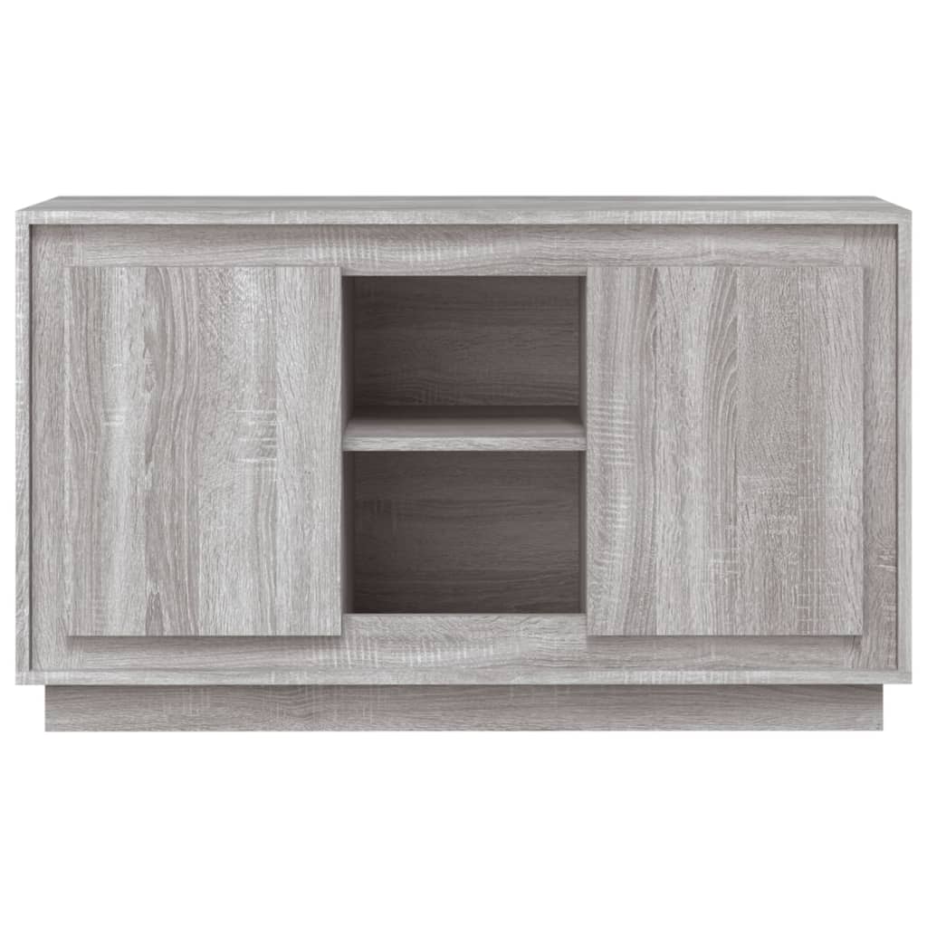 Buffet sonoma gris 102x35x60 cm bois d'ingénierie