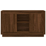 Buffet chêne marron 102x35x60 cm bois d'ingénierie