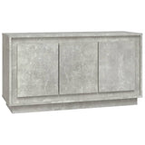 Buffet gris béton 102x35x55 cm bois d'ingénierie