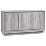 Buffet sonoma gris 102x35x55 cm bois d'ingénierie