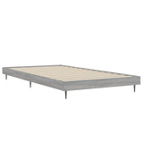 Cadre de lit sans matelas sonoma gris 90x190 cm