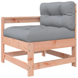 Chaise de jardin avec coussins bois massif douglas