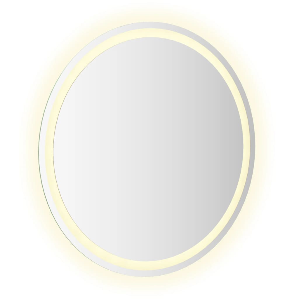 Miroir de salle de bain à LED 70 cm rond