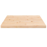 Table top 40x40x2.5 cm solid pine wood