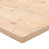 Table top 40x40x2.5 cm solid pine wood