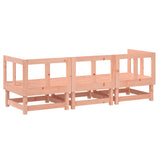 Salon de jardin 3 pcs bois massif douglas