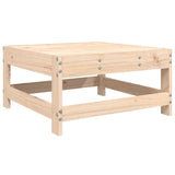 Salon de jardin 3 pcs bois massif de pin