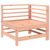 Garten-Ecksofas, 2 Stück, massives Douglas-Holz