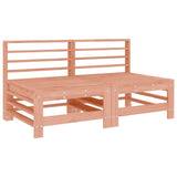 Canapés centraux de jardin 2 pcs bois massif douglas