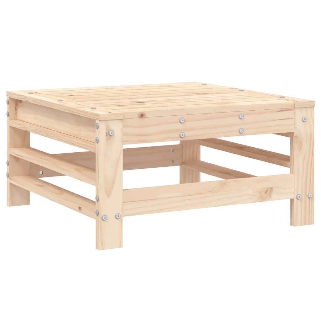 Salon de jardin 3 pcs bois massif de pin