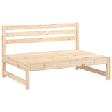 Salon de jardin 2 pcs bois de pin massif