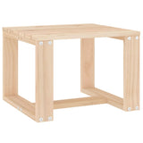 Table d'appoint de jardin 40x38x28,5 cm bois massif de pin