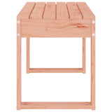 Banc de jardin 80x38x45 cm bois massif Douglas