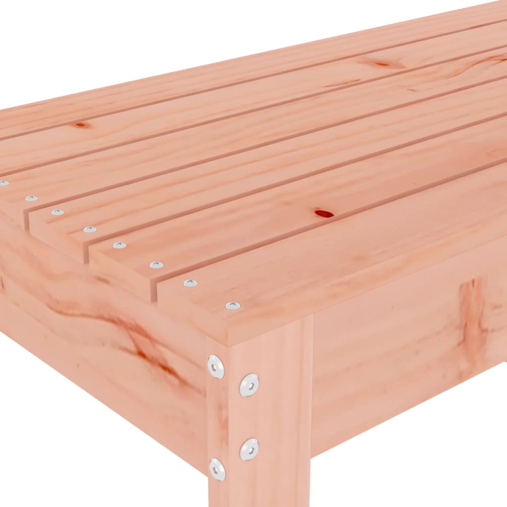 Banc de jardin 80x38x45 cm bois massif Douglas