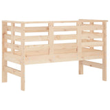 Banc de jardin 111,5x53x71 cm bois massif de pin