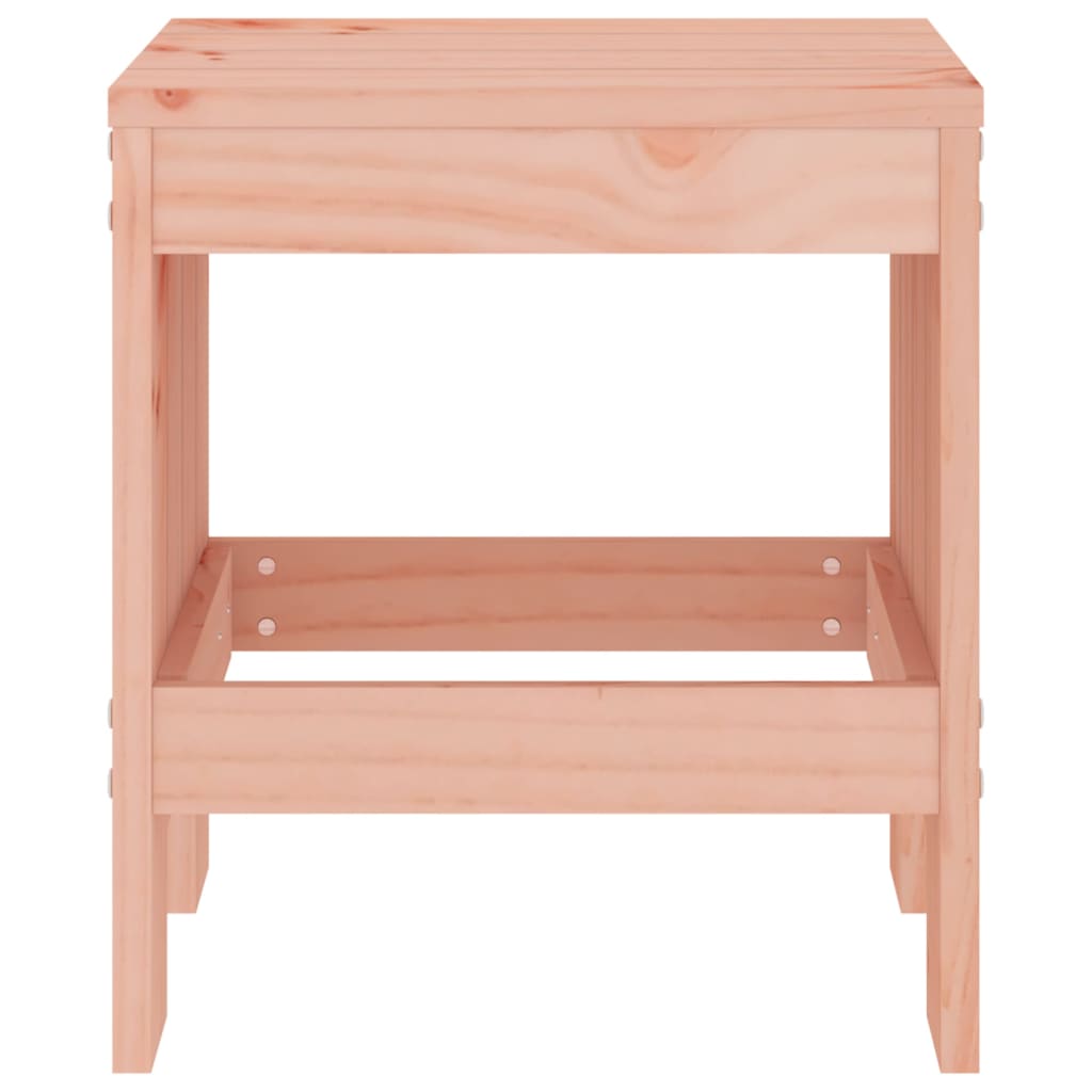 Tabourets de jardin lot de 2 40x36x45 cm bois massif Douglas