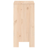 Tabourets de bar lot de 2 40x36x75 cm bois massif de pin