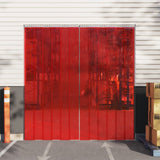 Red Door Curtain 200mmx1.6mm 25m PVC