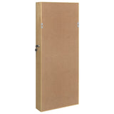 Schmuckschrank mit Wandspiegel 37,5x10x90 cm