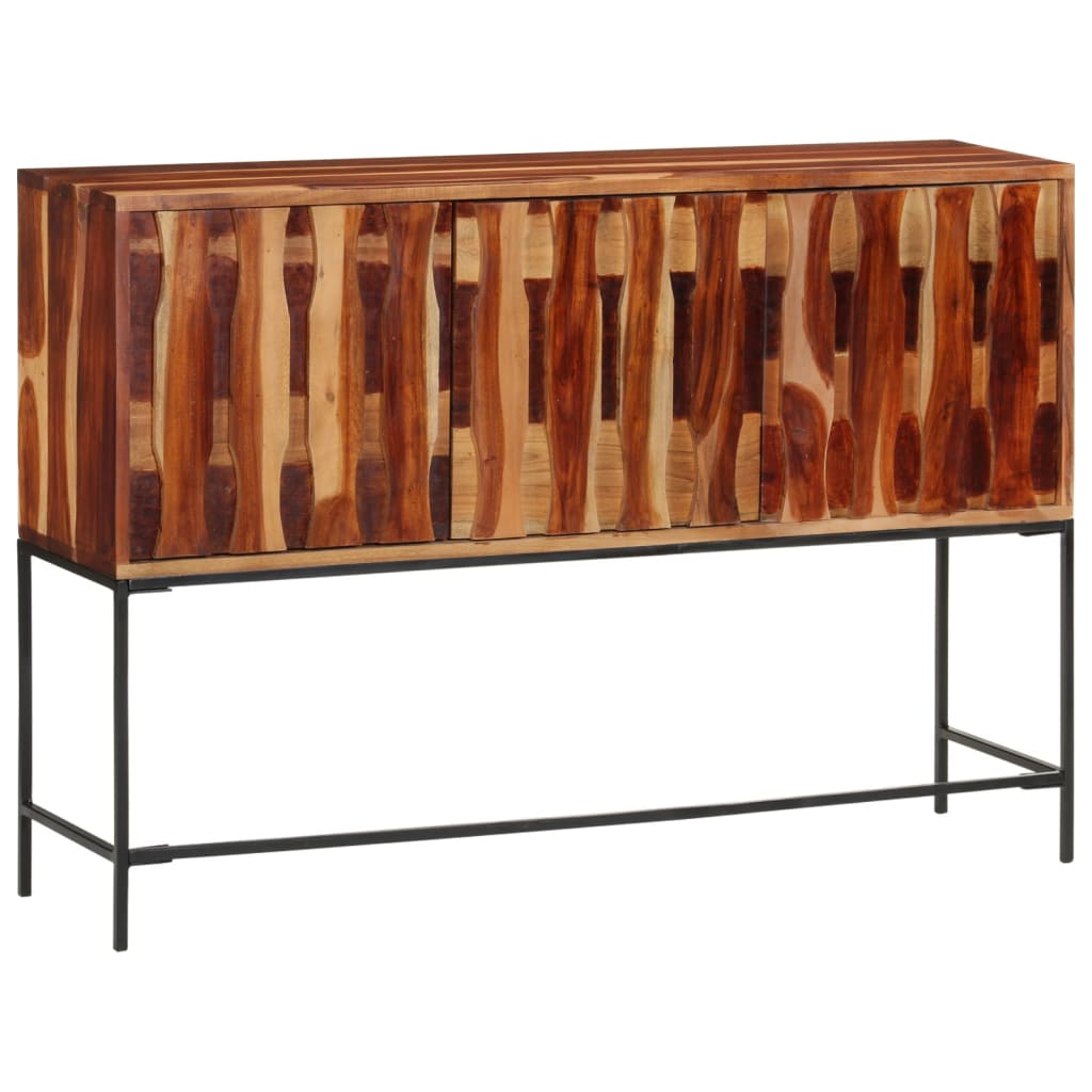 Sideboard 110x28x76 cm aus massivem Akazienholz