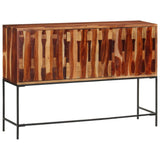 Sideboard 110x28x76 cm aus massivem Akazienholz