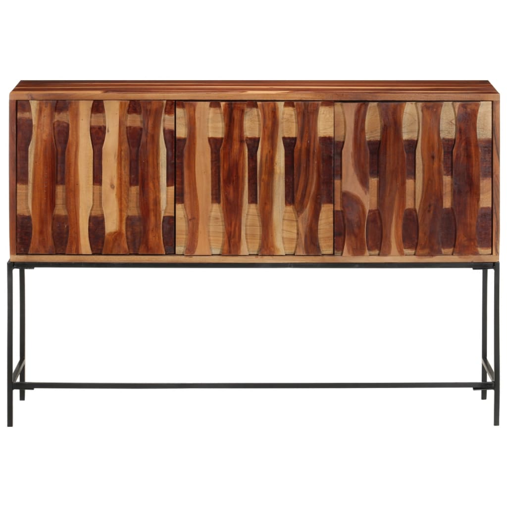 Sideboard 110x28x76 cm aus massivem Akazienholz