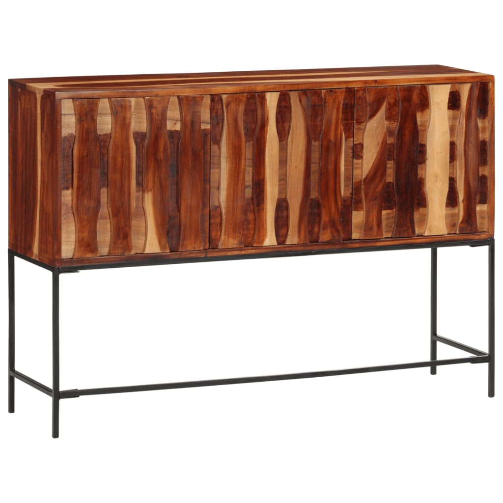 Sideboard 110x28x76 cm aus massivem Akazienholz