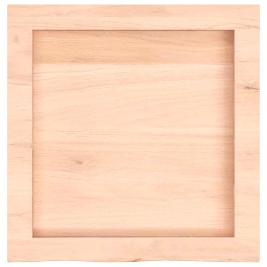 Étagère murale 40x40x(2-4)cm bois de chêne massif non traité