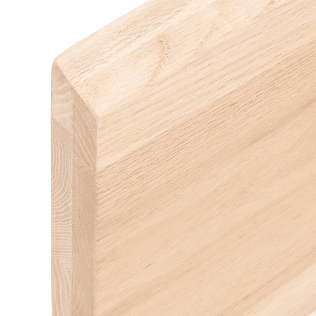 Étagère murale 40x40x(2-4)cm bois de chêne massif non traité