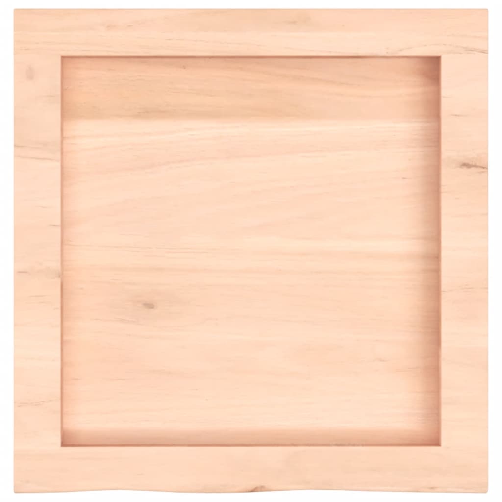 Étagère murale 40x40x(2-6)cm bois de chêne massif non traité