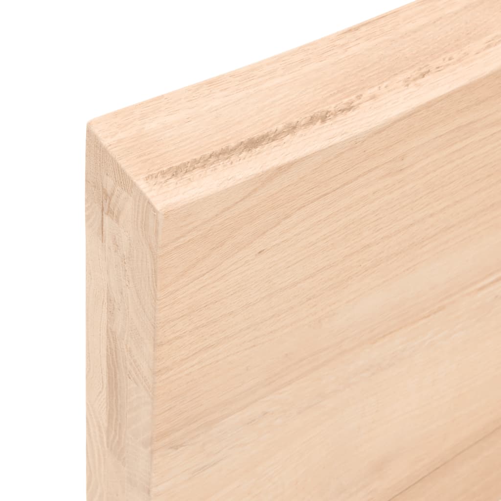 Étagère murale 40x40x(2-6)cm bois de chêne massif non traité