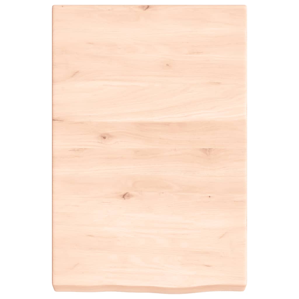 Étagère murale 40x60x(2-6) cm bois de chêne massif non traité