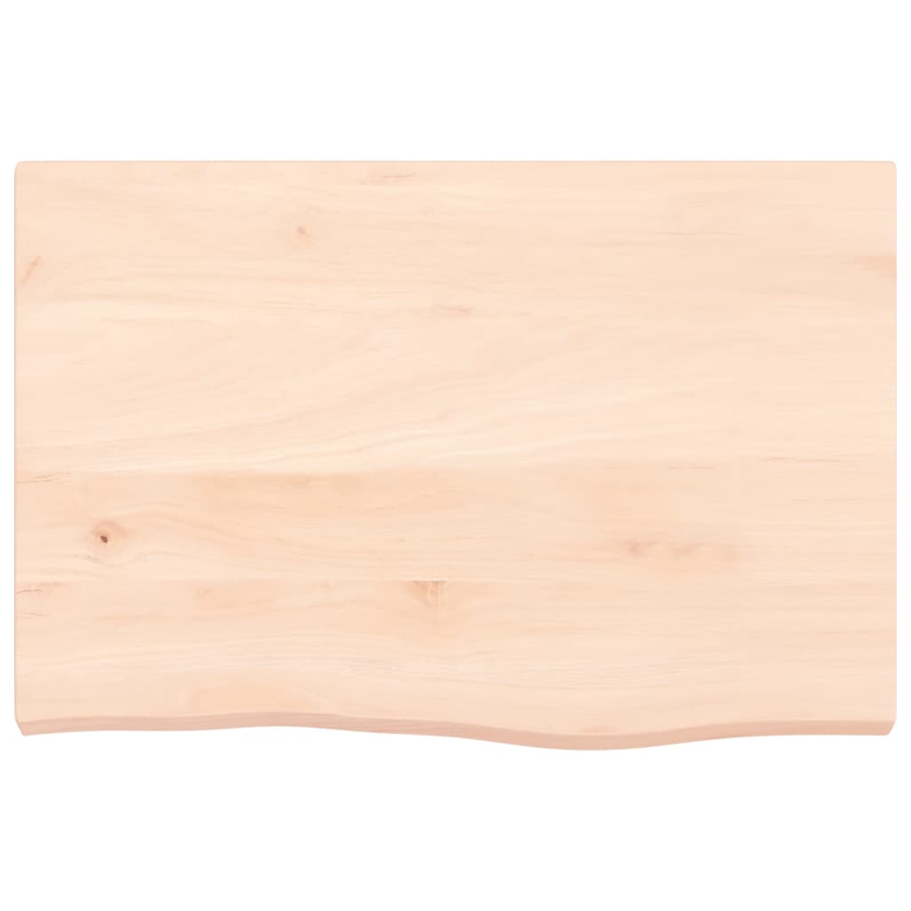 Étagère murale 60x40x(2-4) cm bois de chêne massif non traité