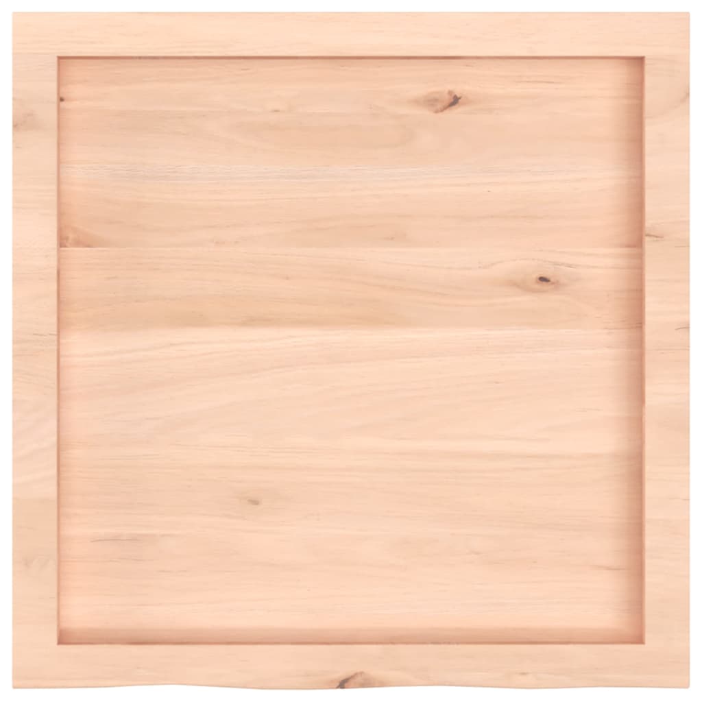 Étagère murale 60x60x(2-4) cm bois de chêne massif non traité