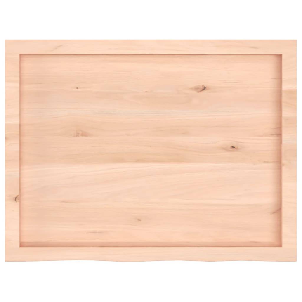 Étagère murale 80x60x(2-4) cm bois de chêne massif non traité