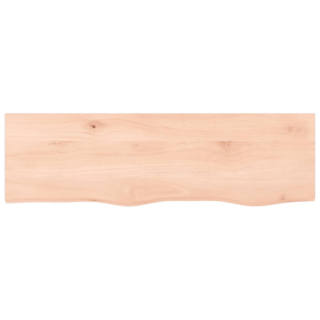 Étagère murale 100x30x(2-6) cm bois de chêne massif non traité