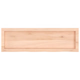 Étagère murale 100x30x(2-6) cm bois de chêne massif non traité