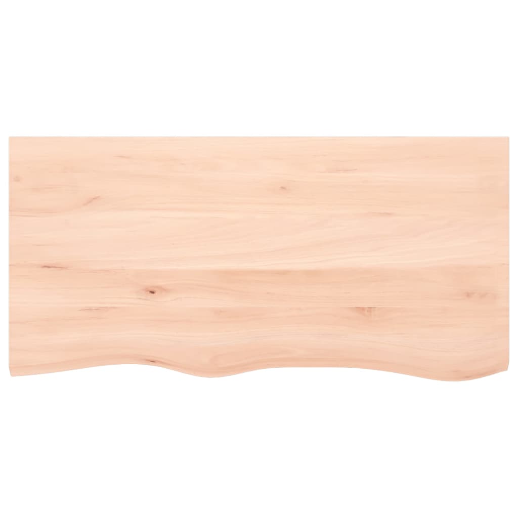 Étagère murale 100x50x(2-4) cm bois de chêne massif non traité