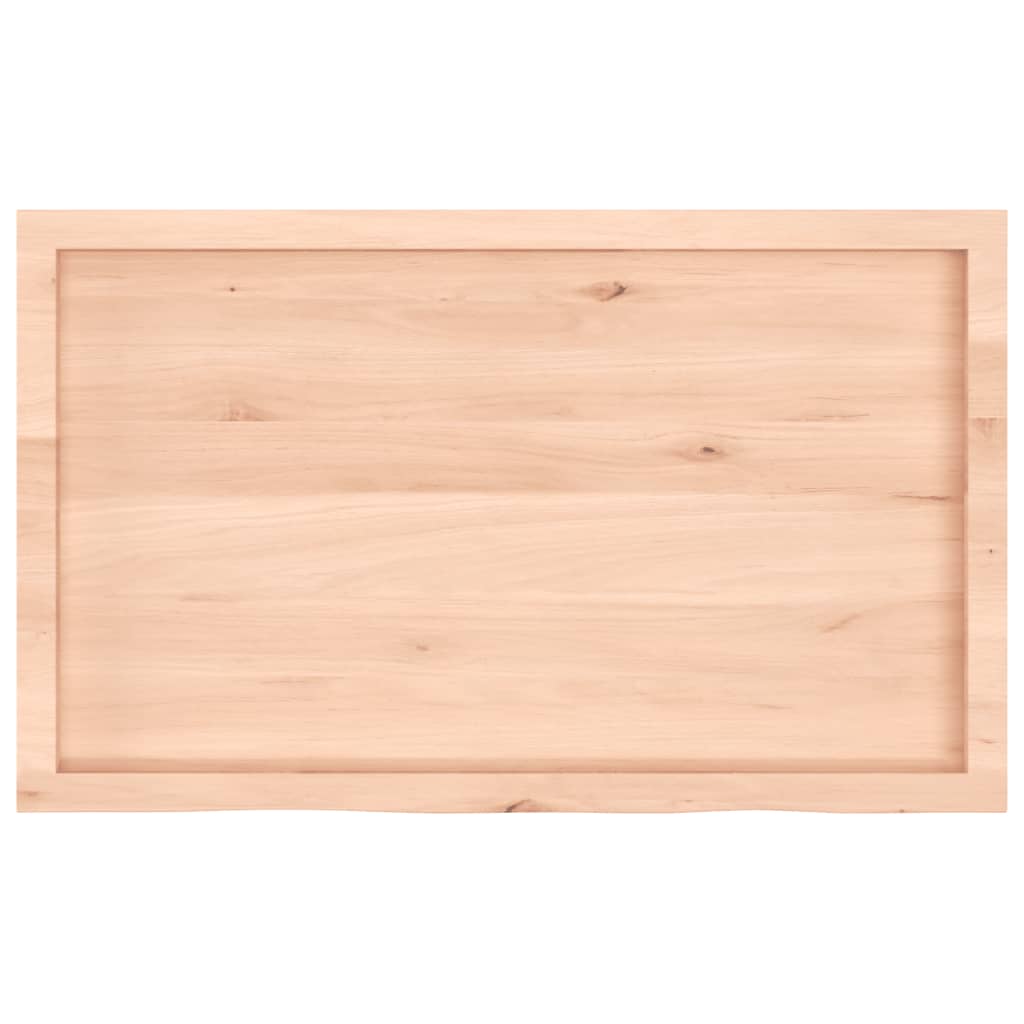 Étagère murale 100x60x(2-4) cm bois de chêne massif non traité