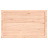 Étagère murale 100x60x(2-4) cm bois de chêne massif non traité