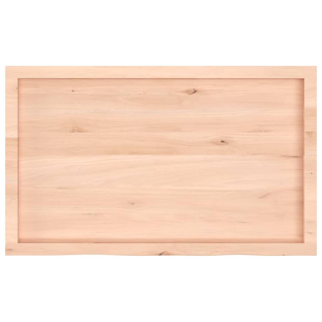 Étagère murale 100x60x(2-6) cm bois de chêne massif non traité