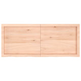 Étagère murale 120x50x(2-6) cm bois de chêne massif non traité